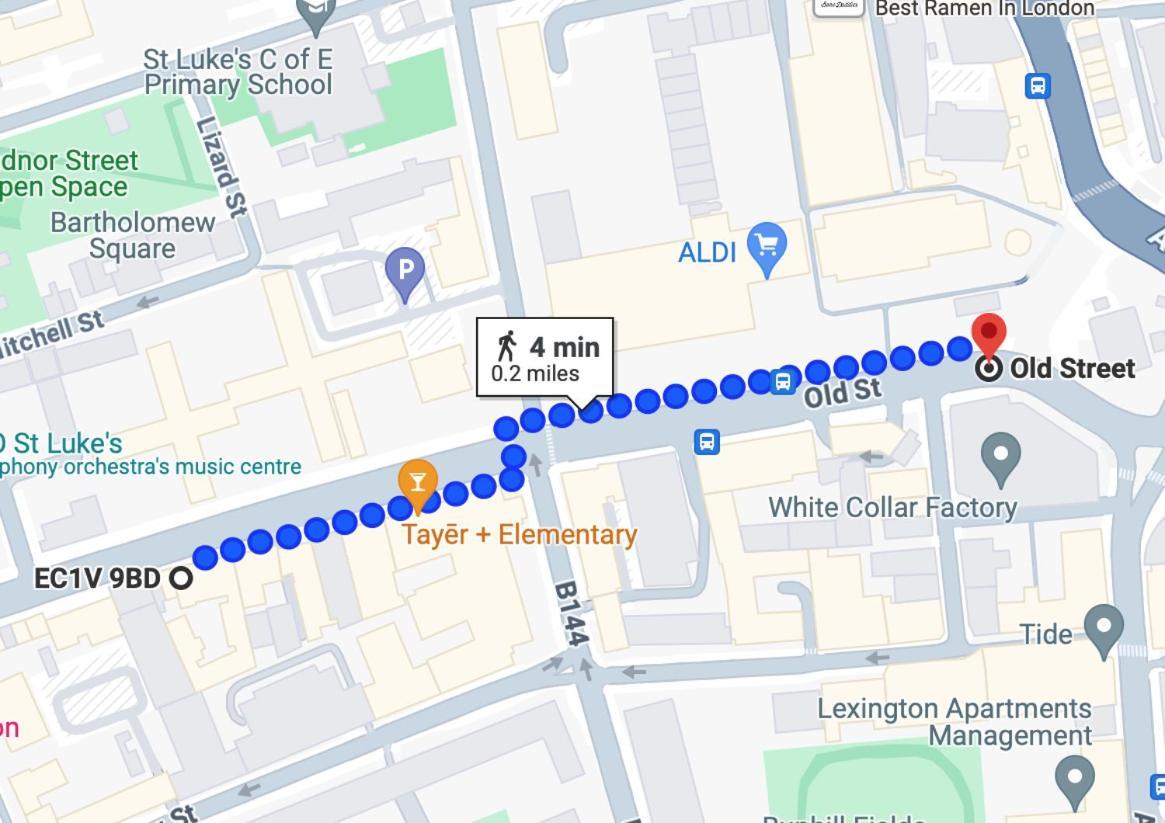 Old Street Apartments By Morethanstays London Ngoại thất bức ảnh